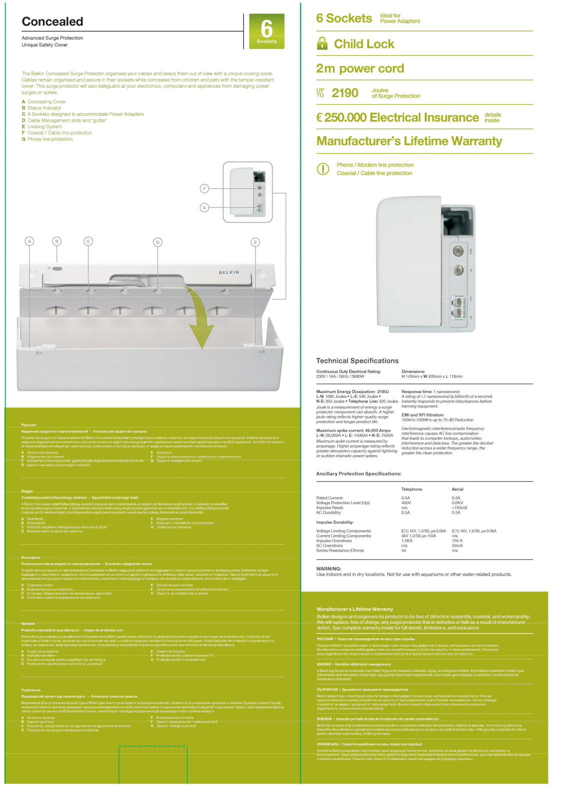 Belkin BZ106130 User Manual