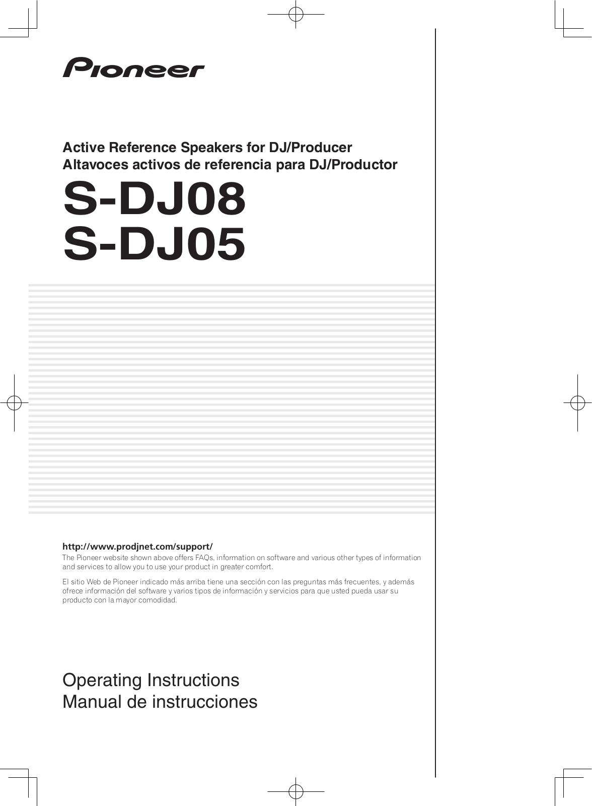 Pioneer S-DJ08, S-DJ05 User Manual 3