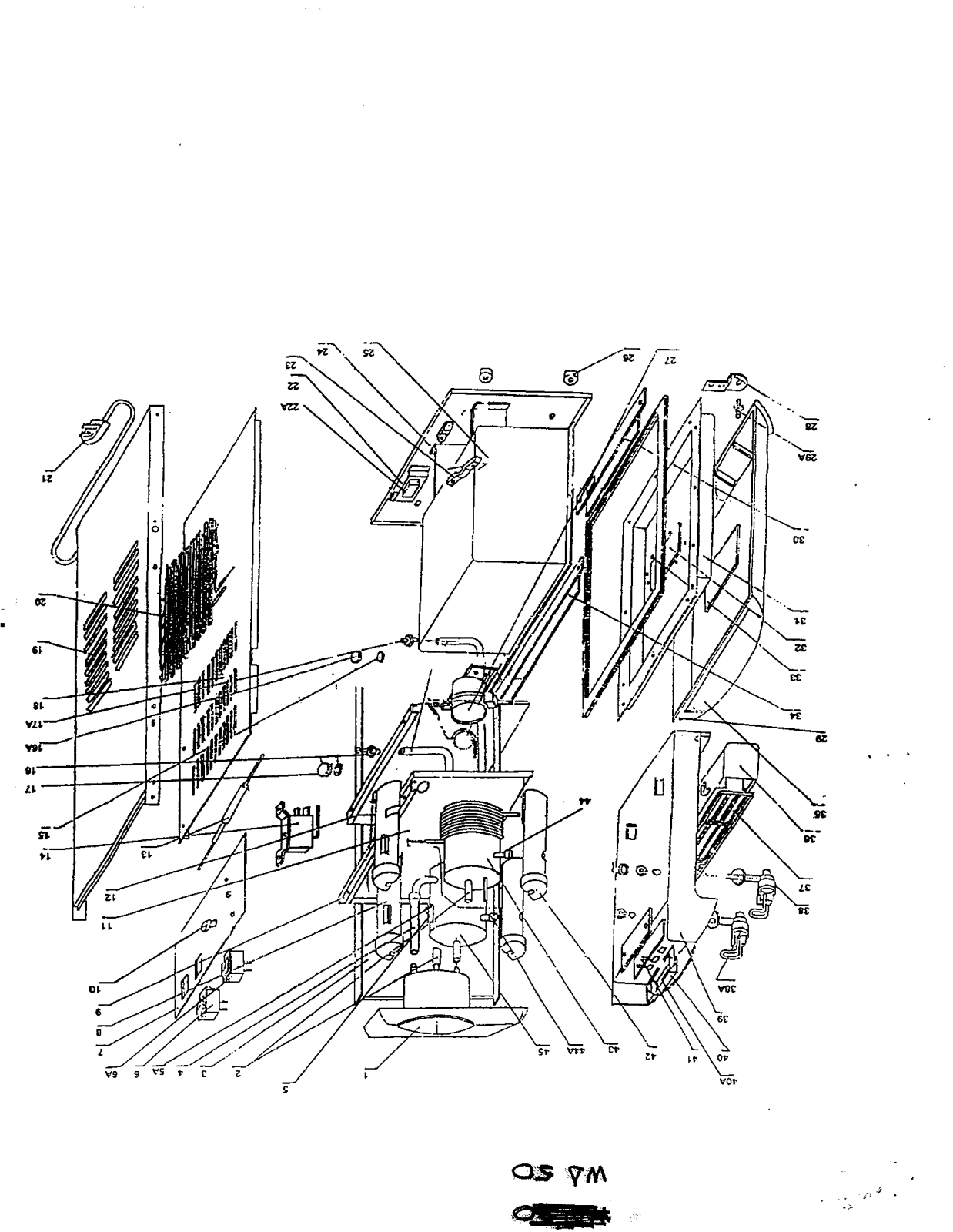 Avanti WD50 Parts List