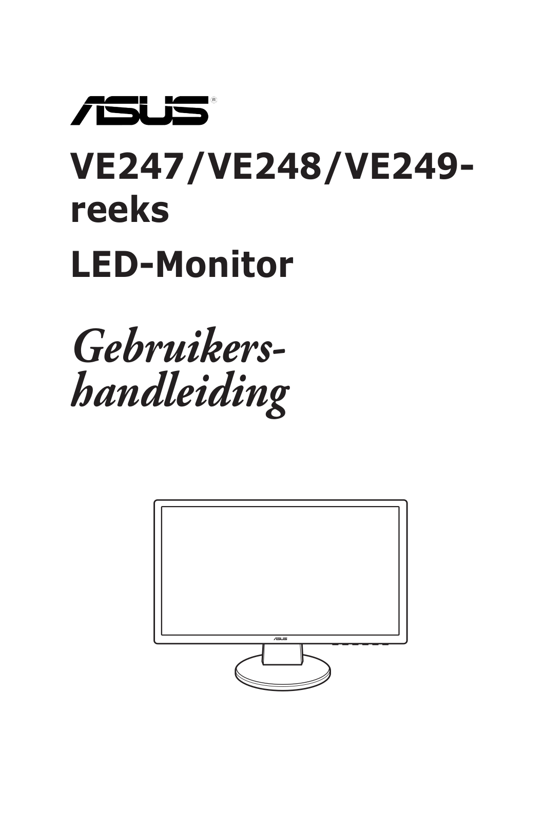 Asus VE247H, VE247D, VE247S, VE248H, VE248HL User Manual