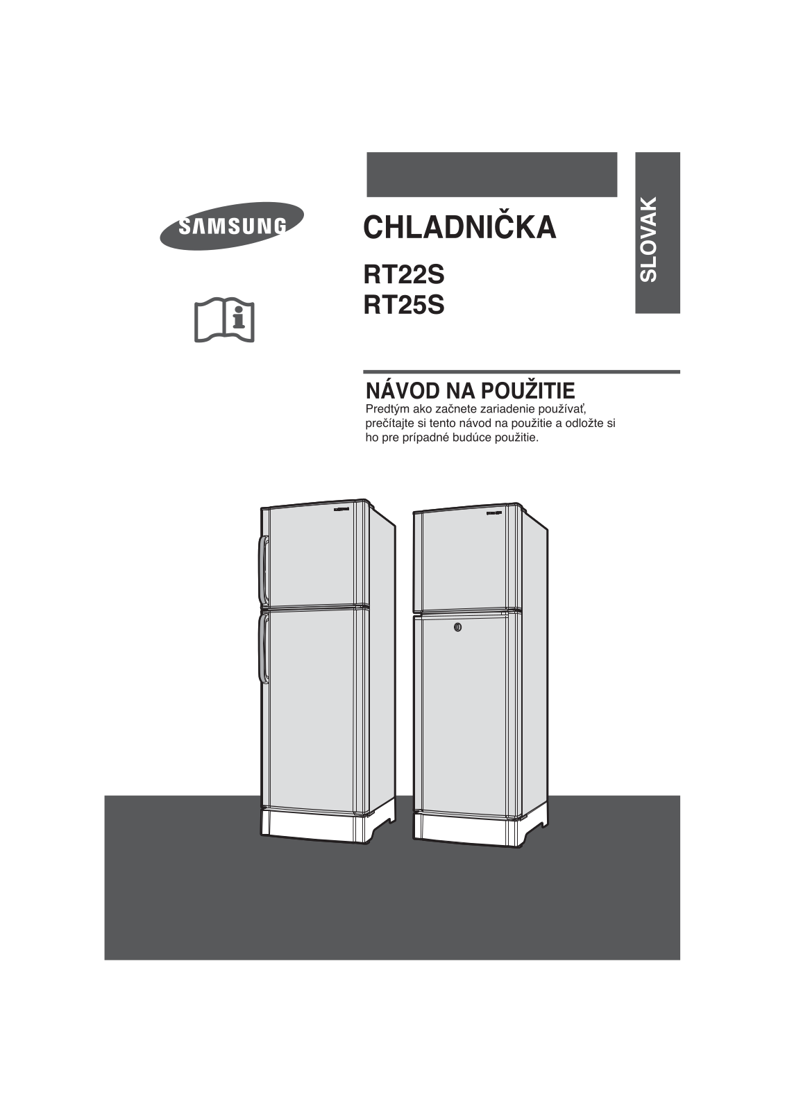 Samsung RT22SASW User Manual