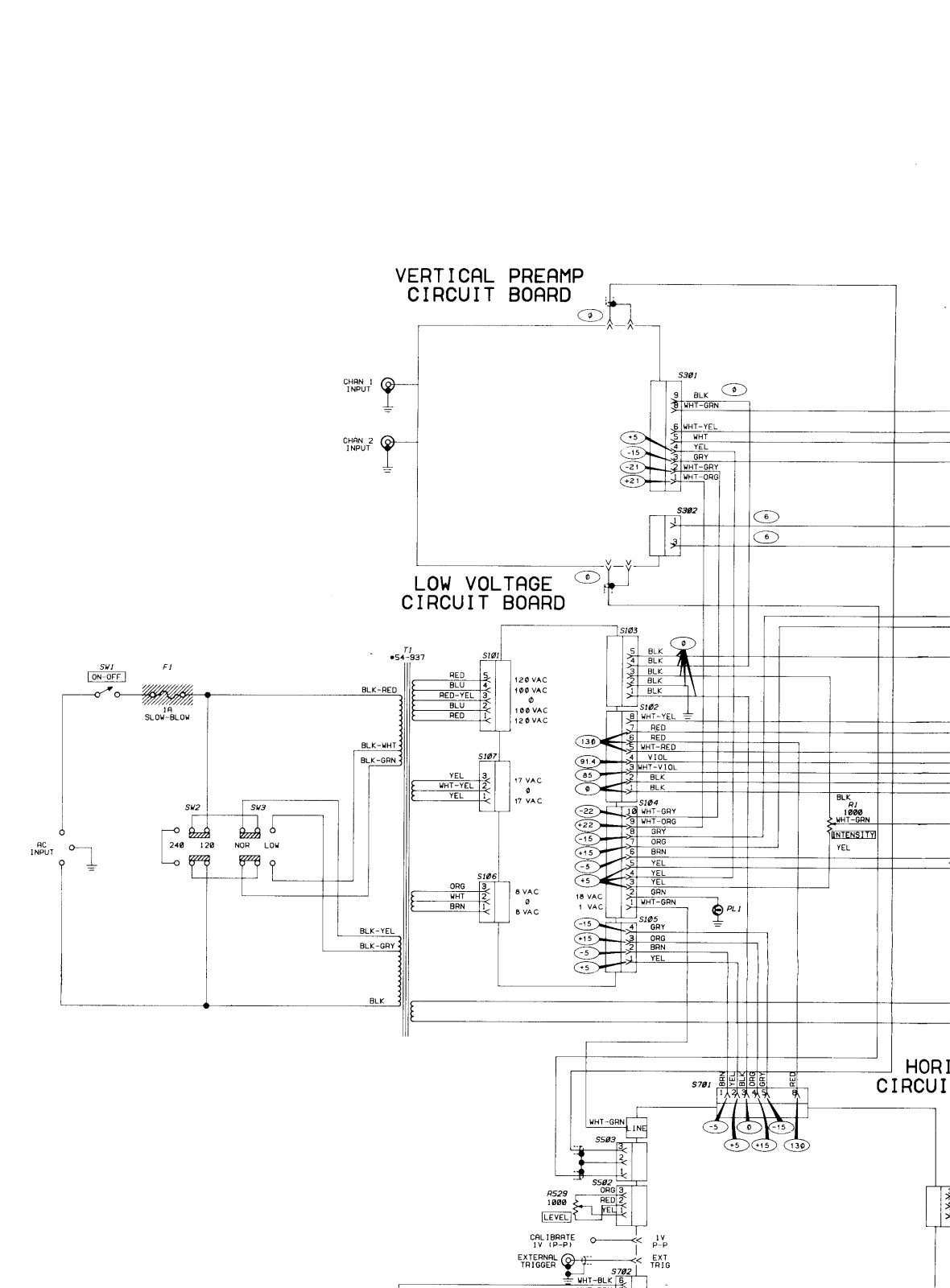 Heath Company IO-4235, SO-4235 Schematic