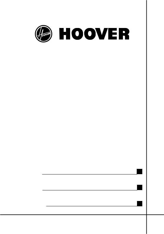 Hoover HOE3051IN, HOE3154IN User Manual