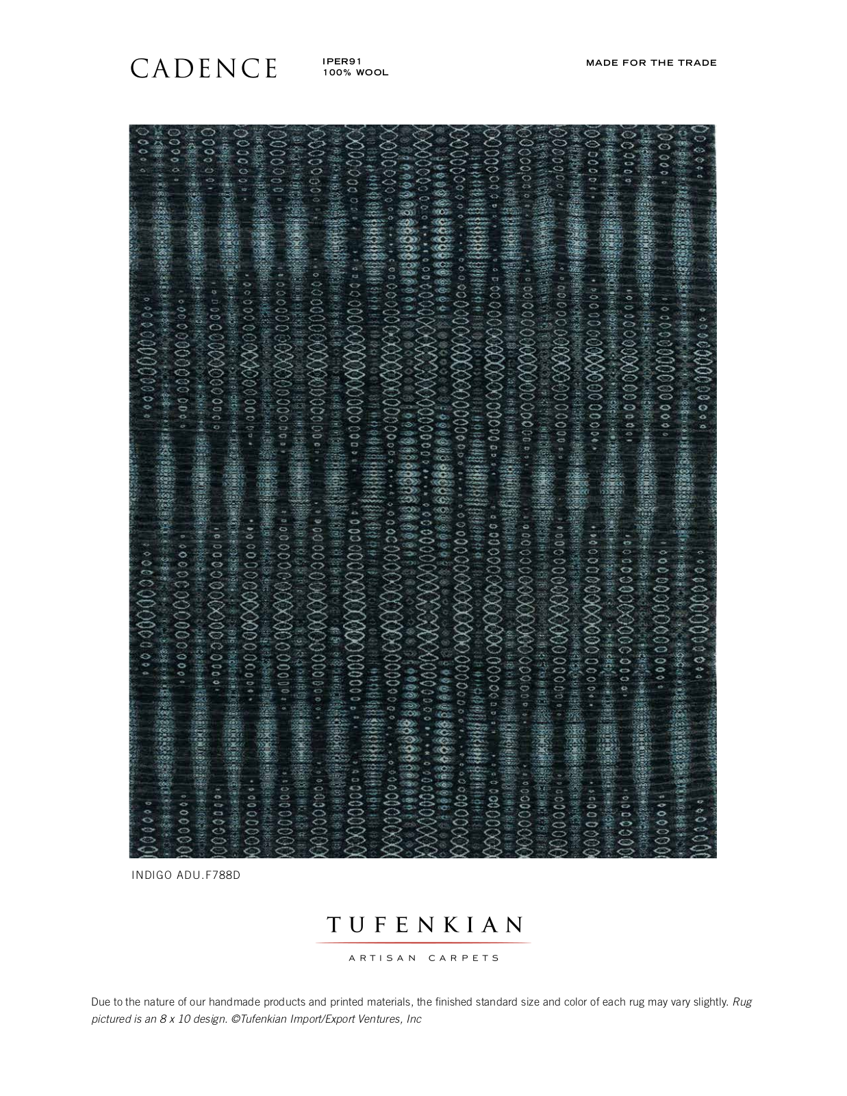 Tufenkian TFKN2583 Specifications