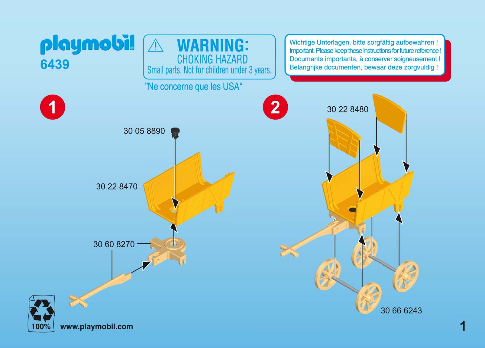 Playmobil 6439 Instructions