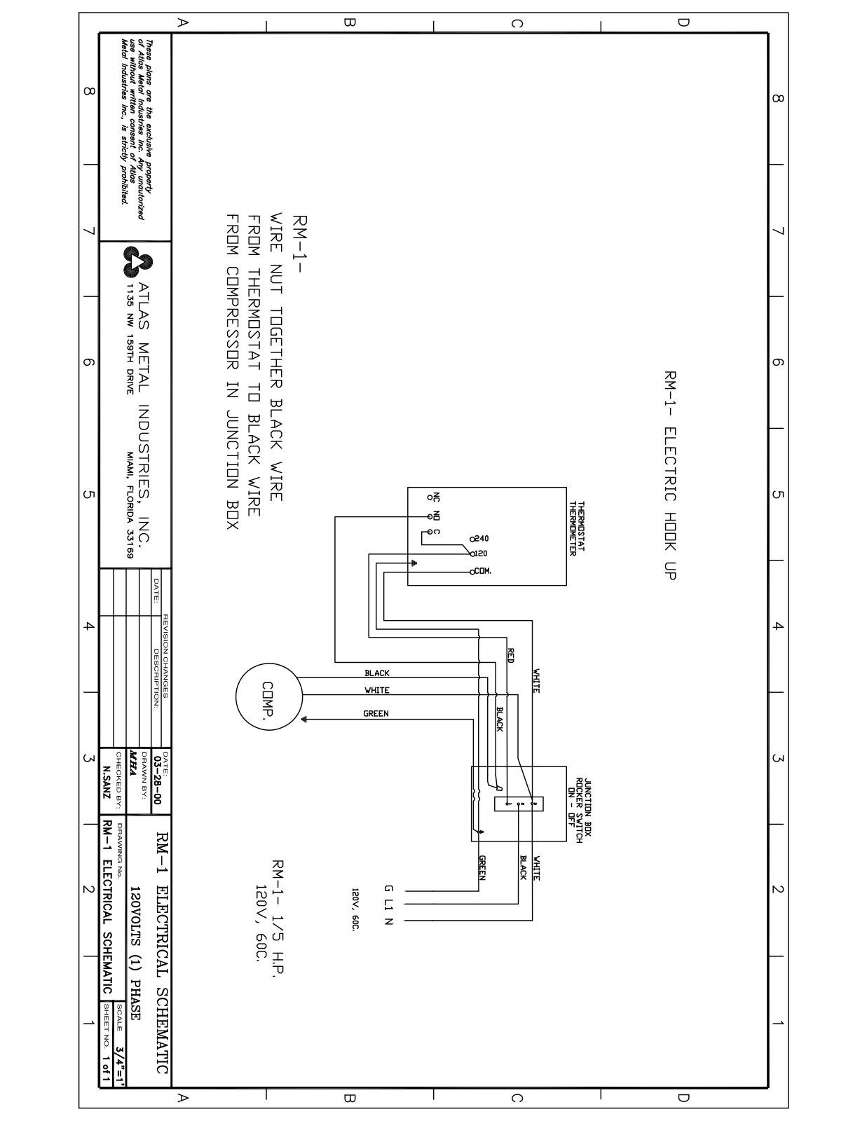 Atlas Metal RM-1 User Manual