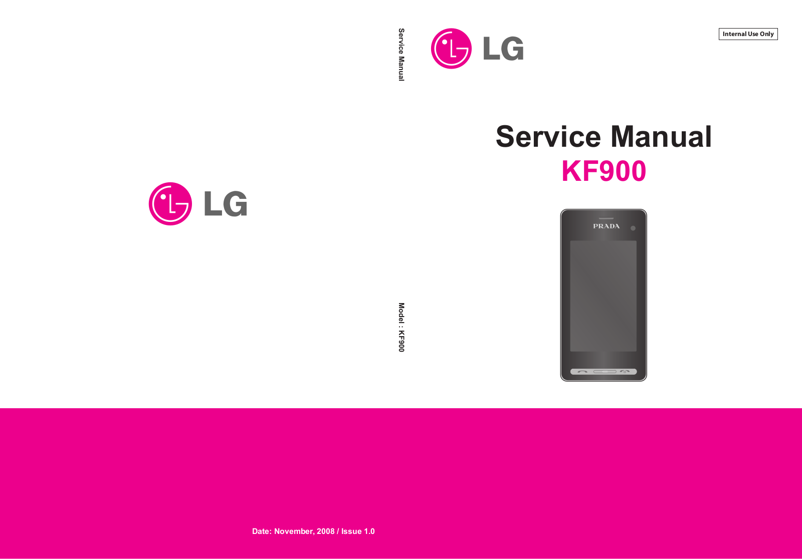 LG KF900 Service Manual