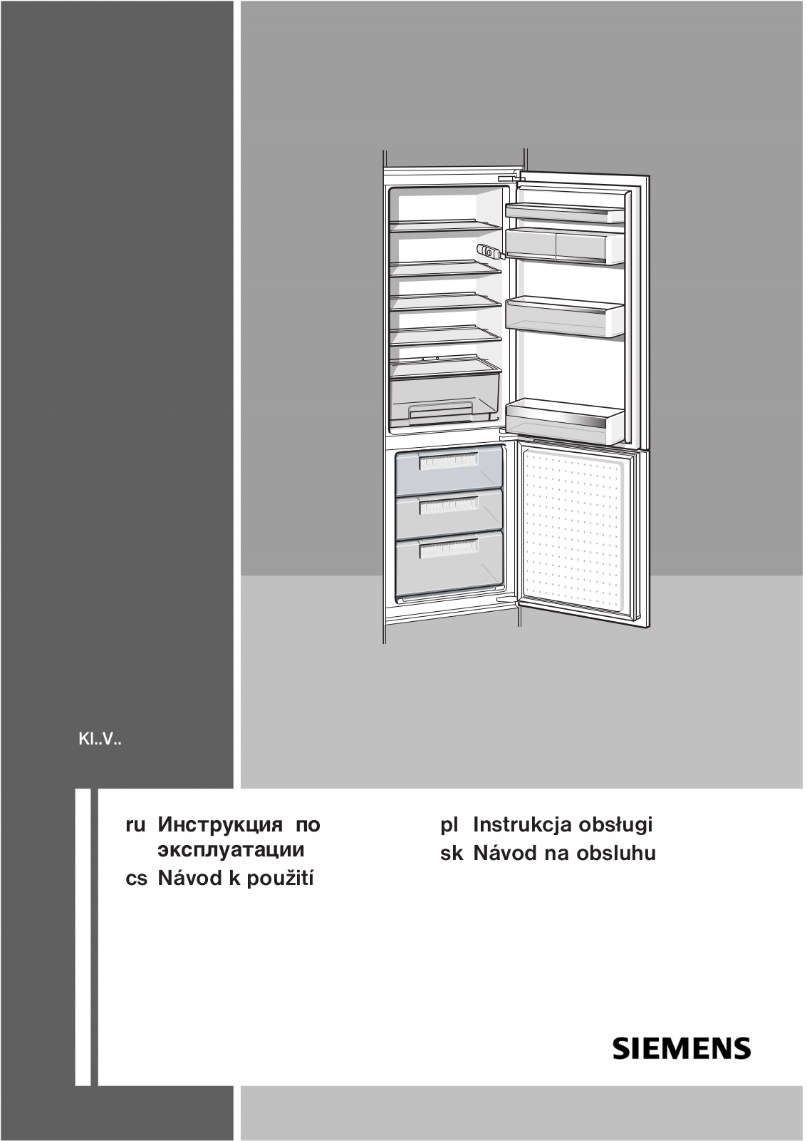 SIEMENS KI34VX20 User Manual