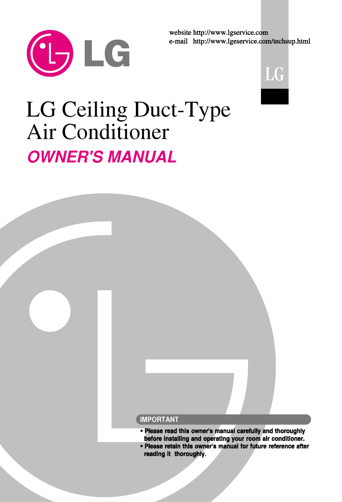 LG ABNW426KSA3, ABNW366KSA3, ABUW366KSA3 User Manual