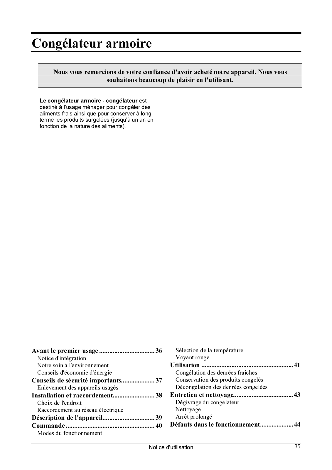 BAUKNECHT GKI6010B User Manual