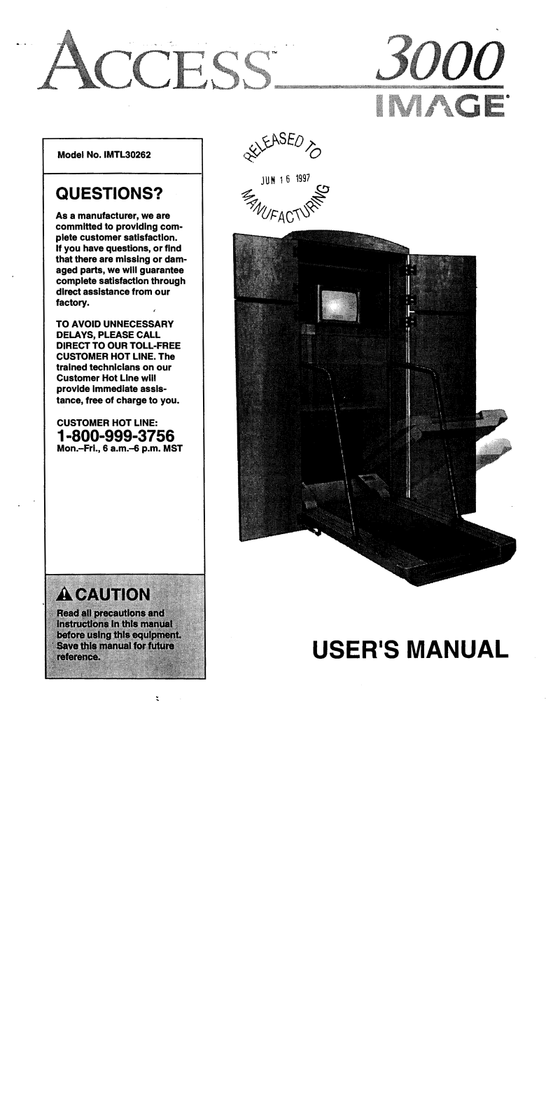 Image IMTL30262 Owner's Manual