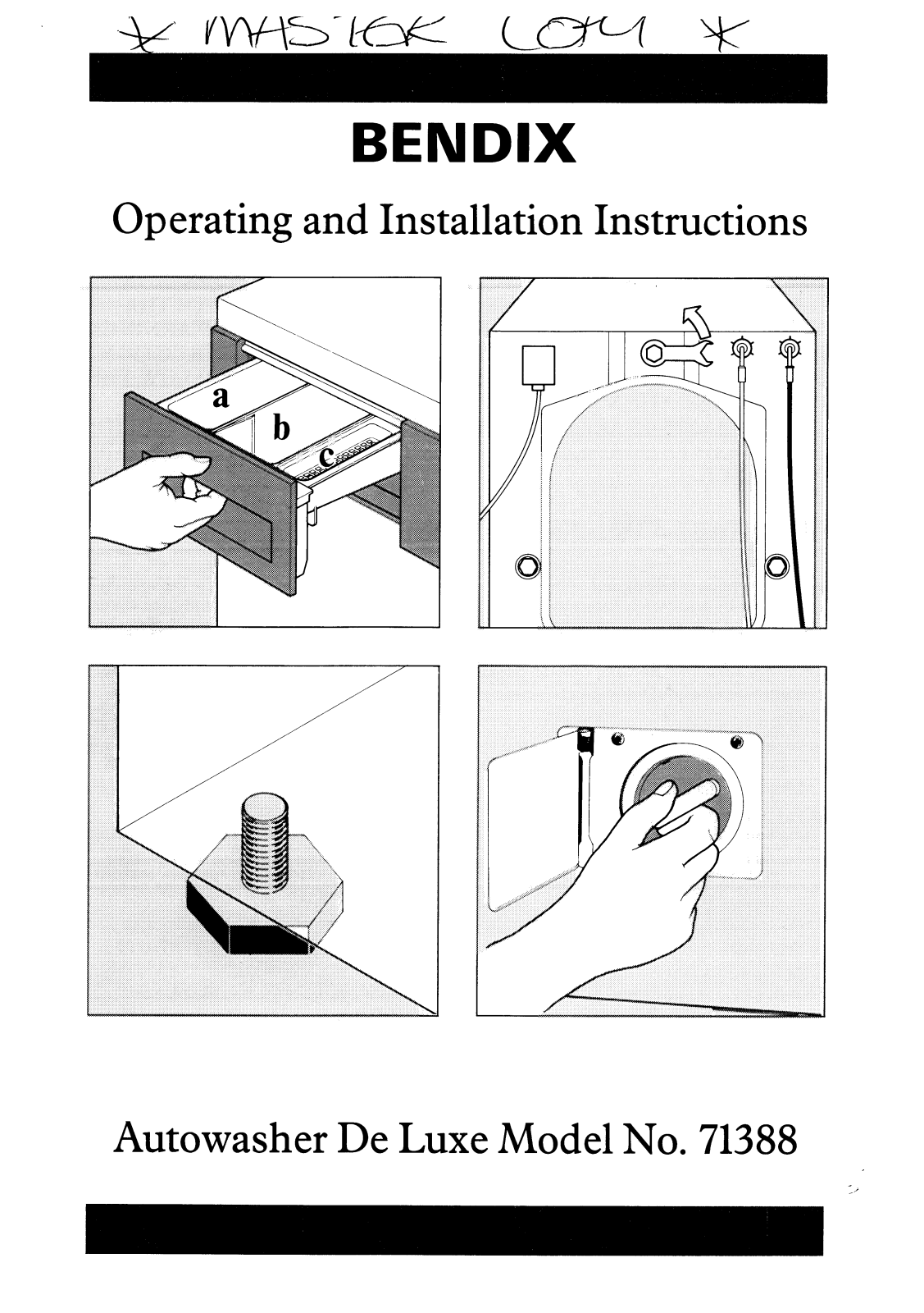 TRICITY BENDIX 71388 User Manual