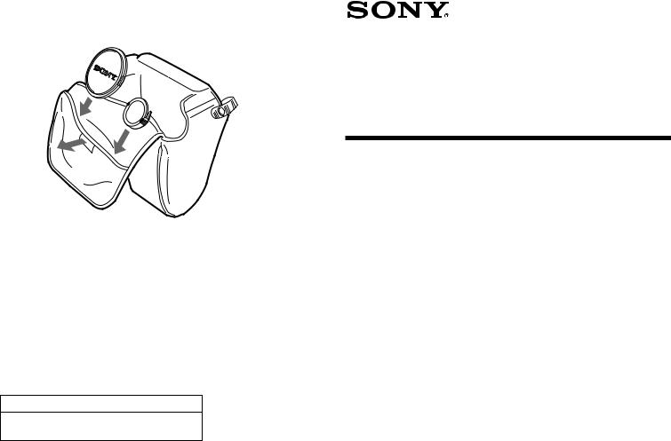 Sony LCM-D700 User Manual