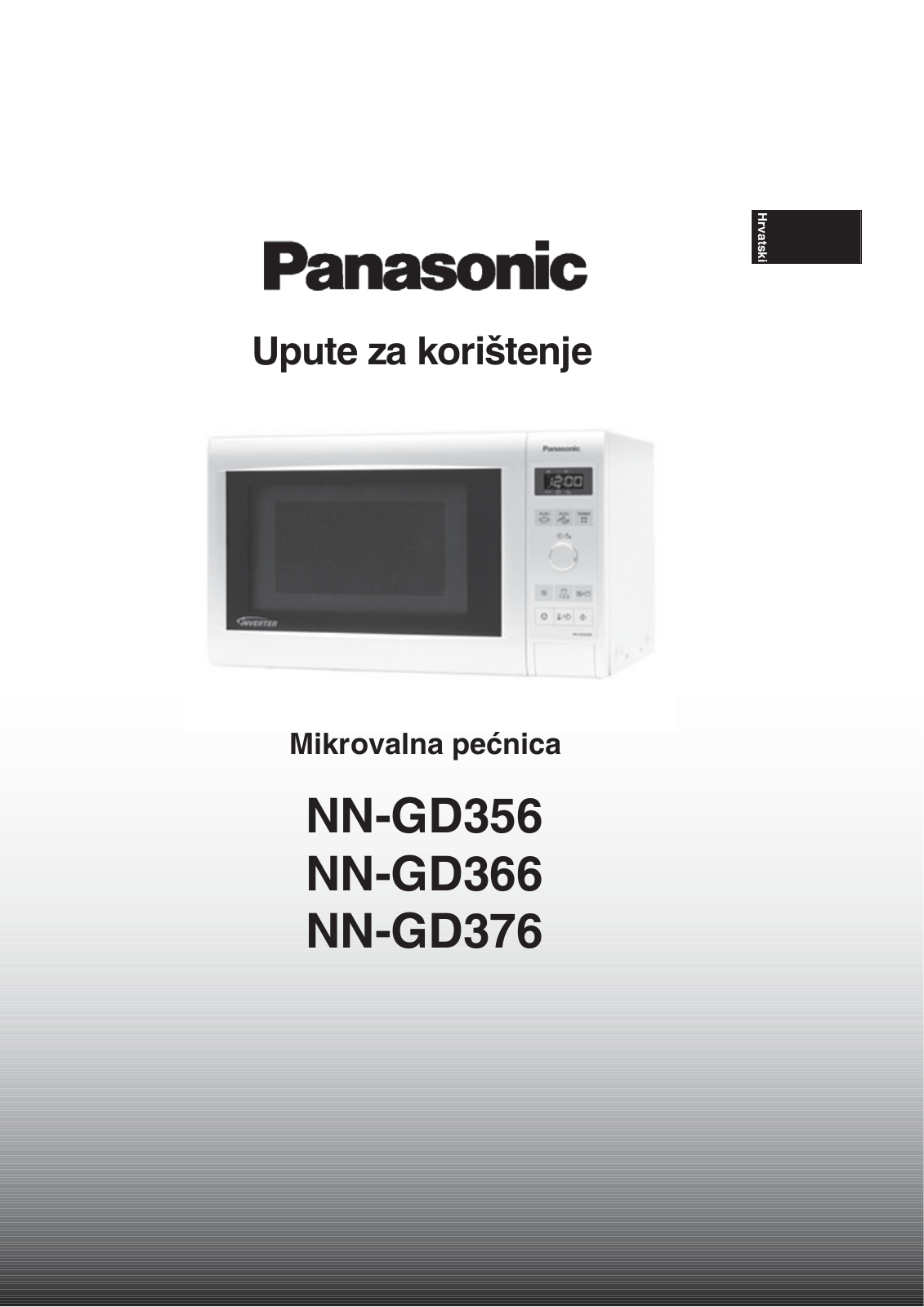 Panasonic NN-GD376, NN-GD356, NN-GD366 User Manual