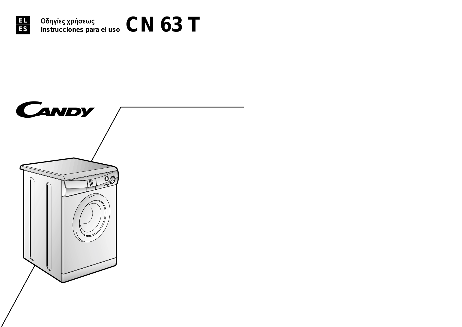 Candy KIT CN 63 T User Manual