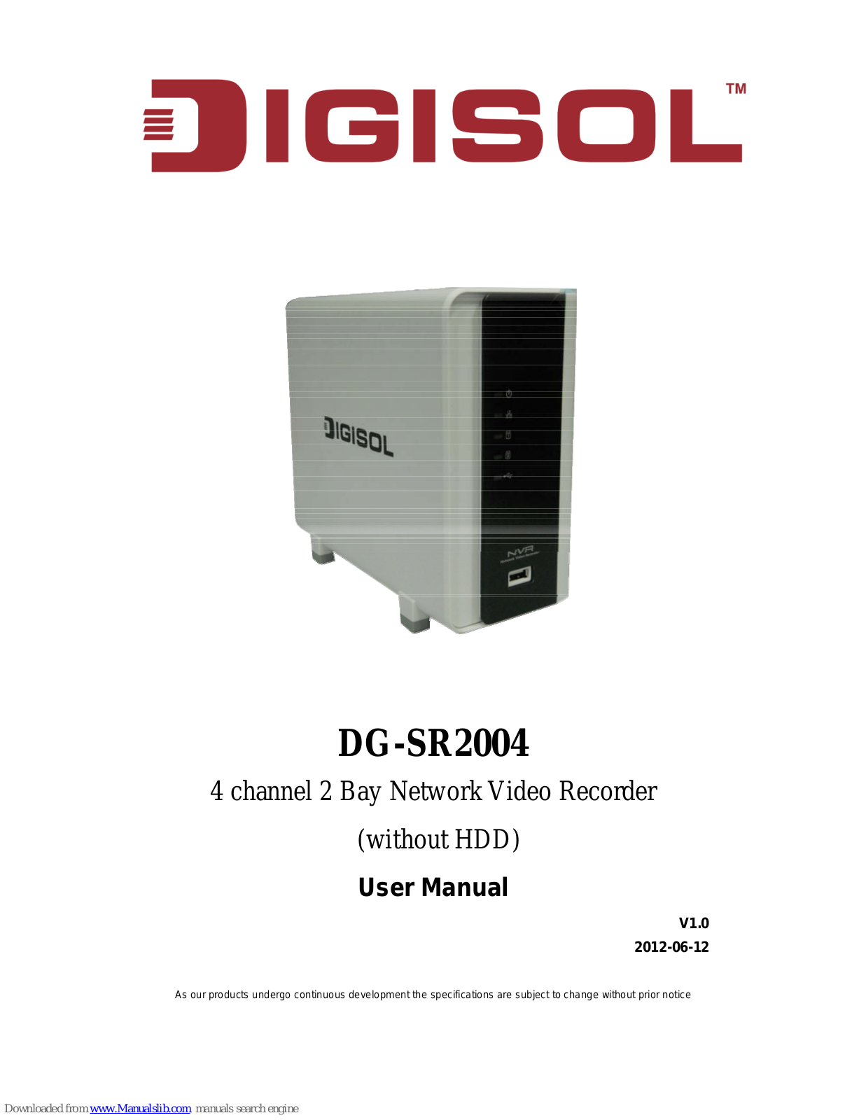 Digisol DG-SR2004 User Manual - ManualMachine.com