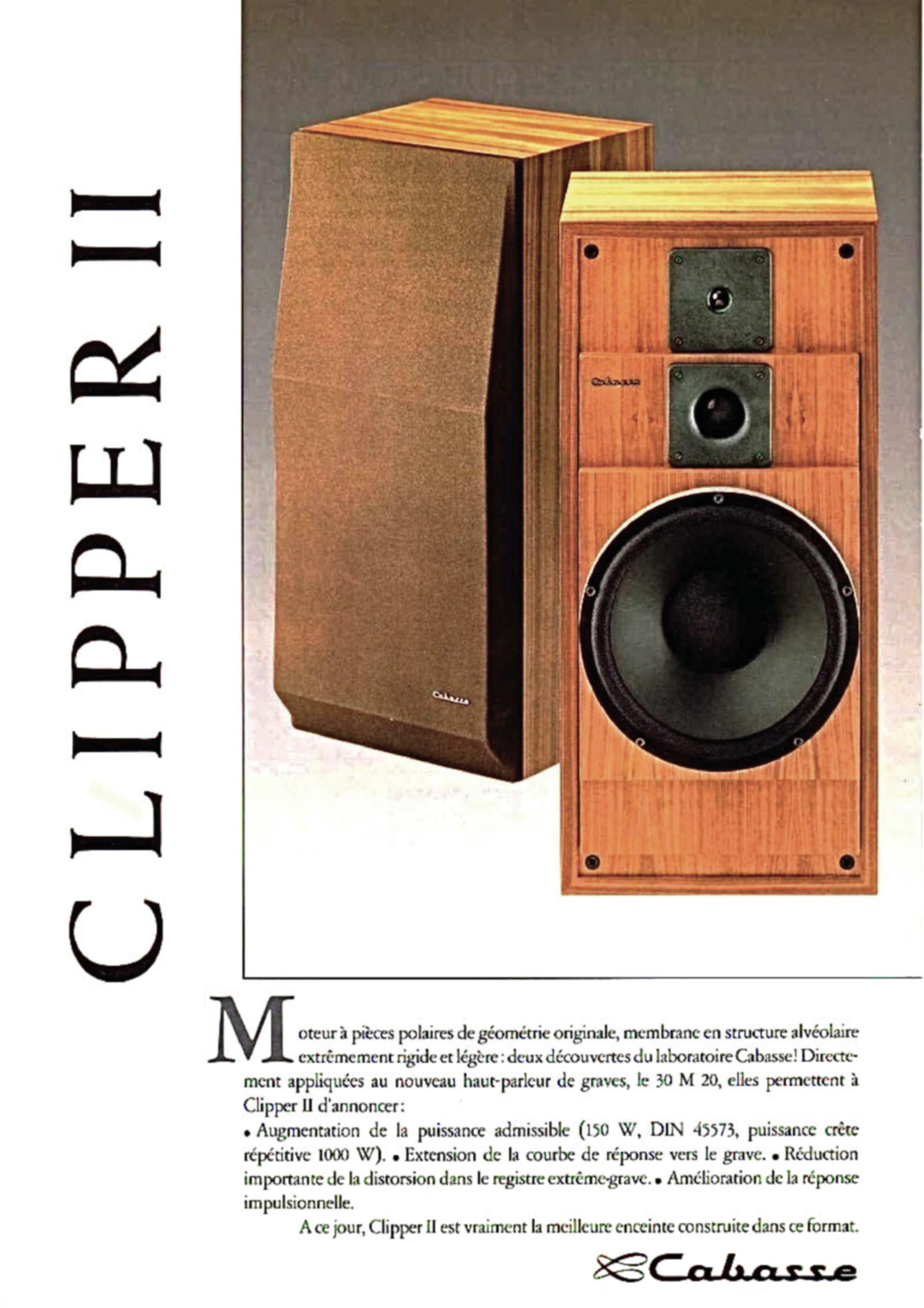 Cabasse Clipper-II User guide - ManualMachine.com
