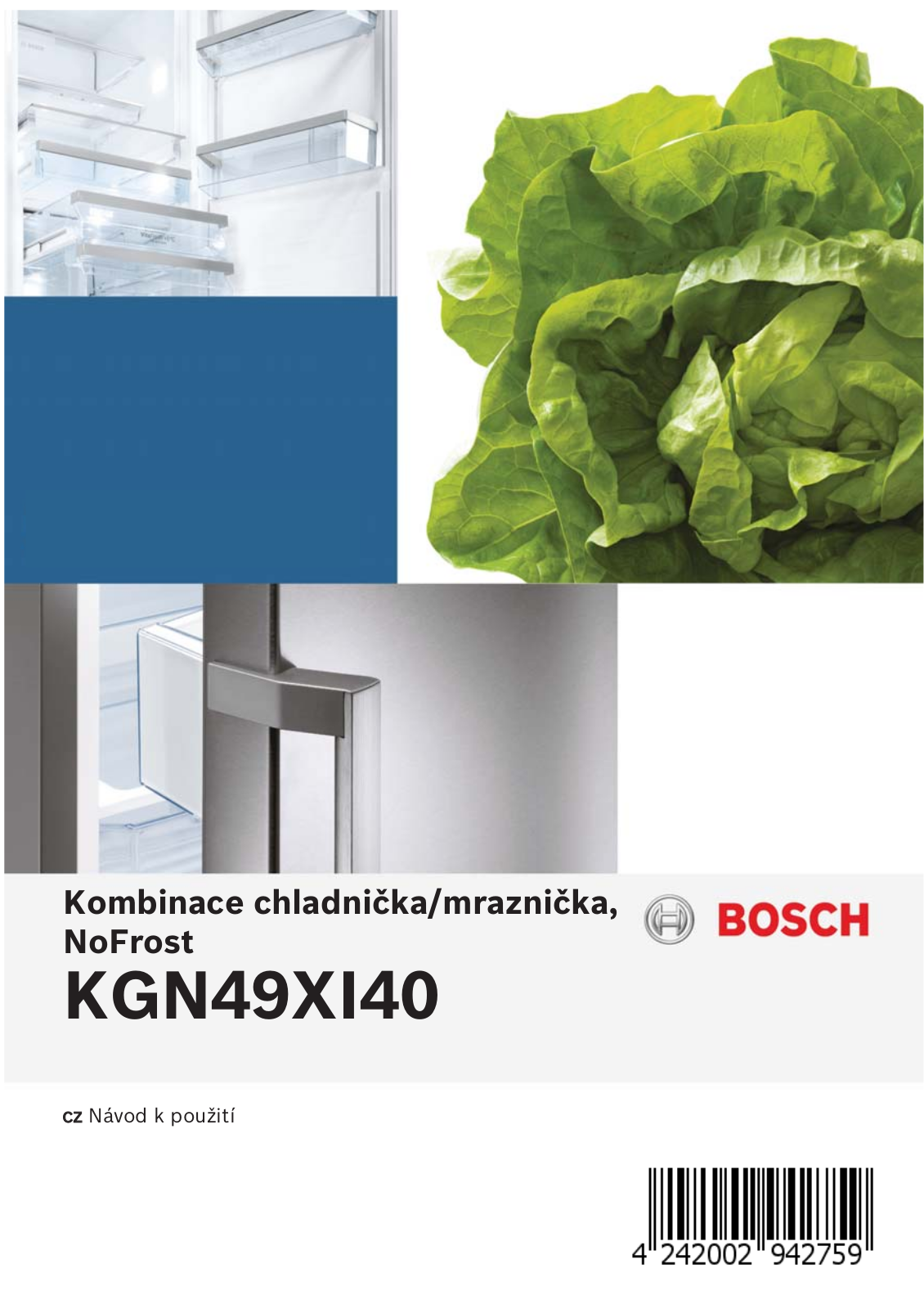 Bosch KGN49XI40 User Manual