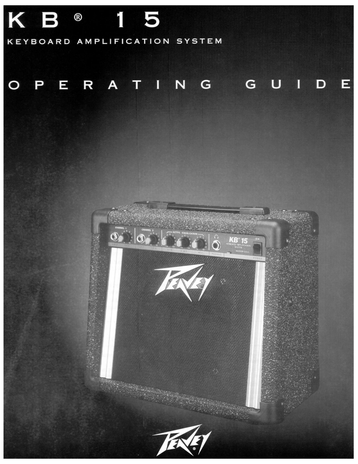 Peavey VYPYR 15 User Manual 2