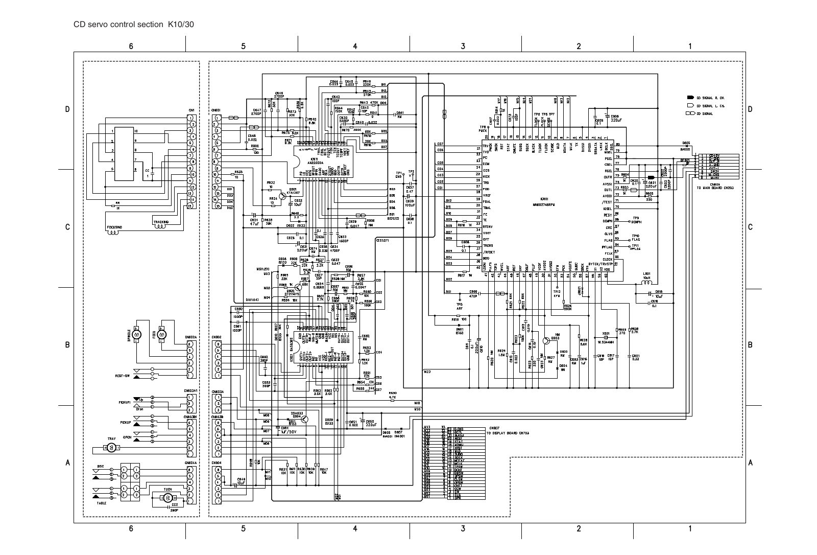 JVC MX K10U Schematic