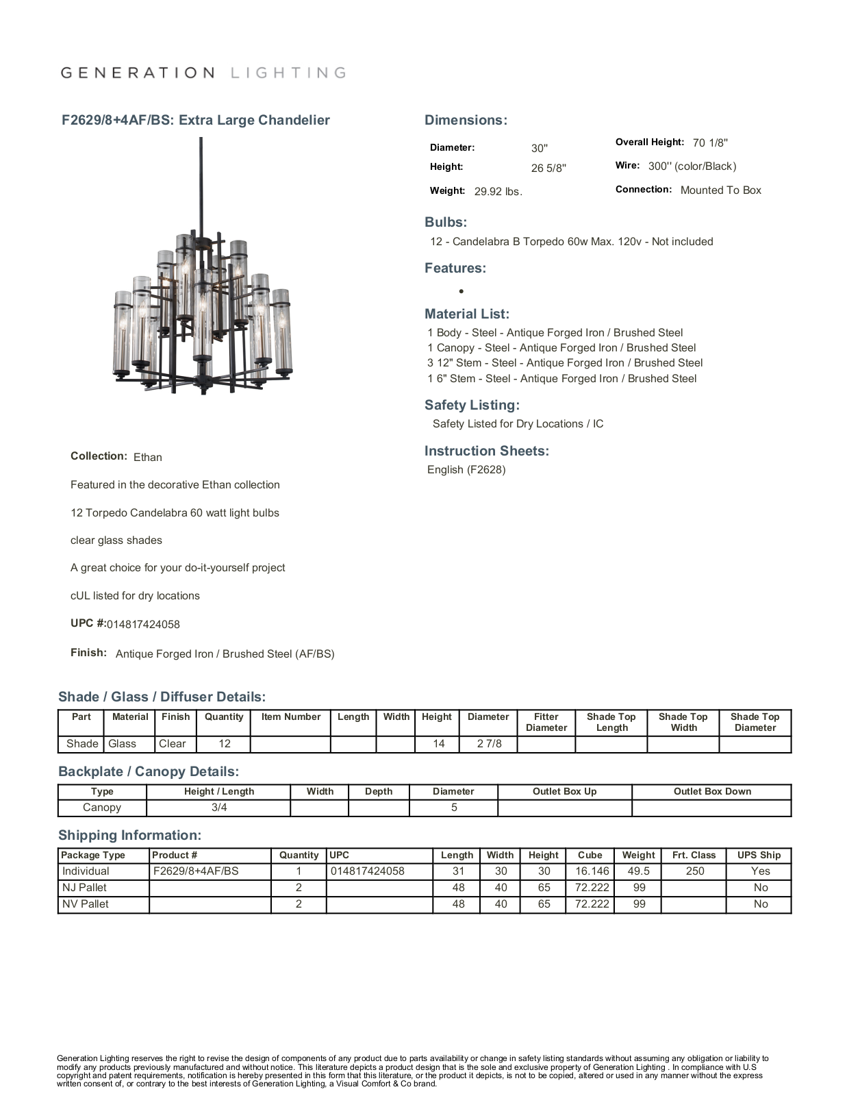 Greyleigh™ TADN3094 Specifications - ManualMachine.com