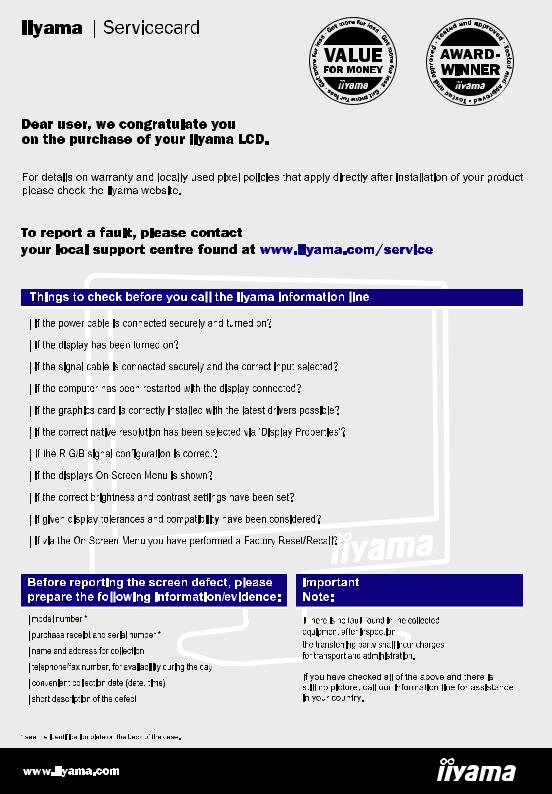 Iiyama GB2770HSU-B1 User Manual