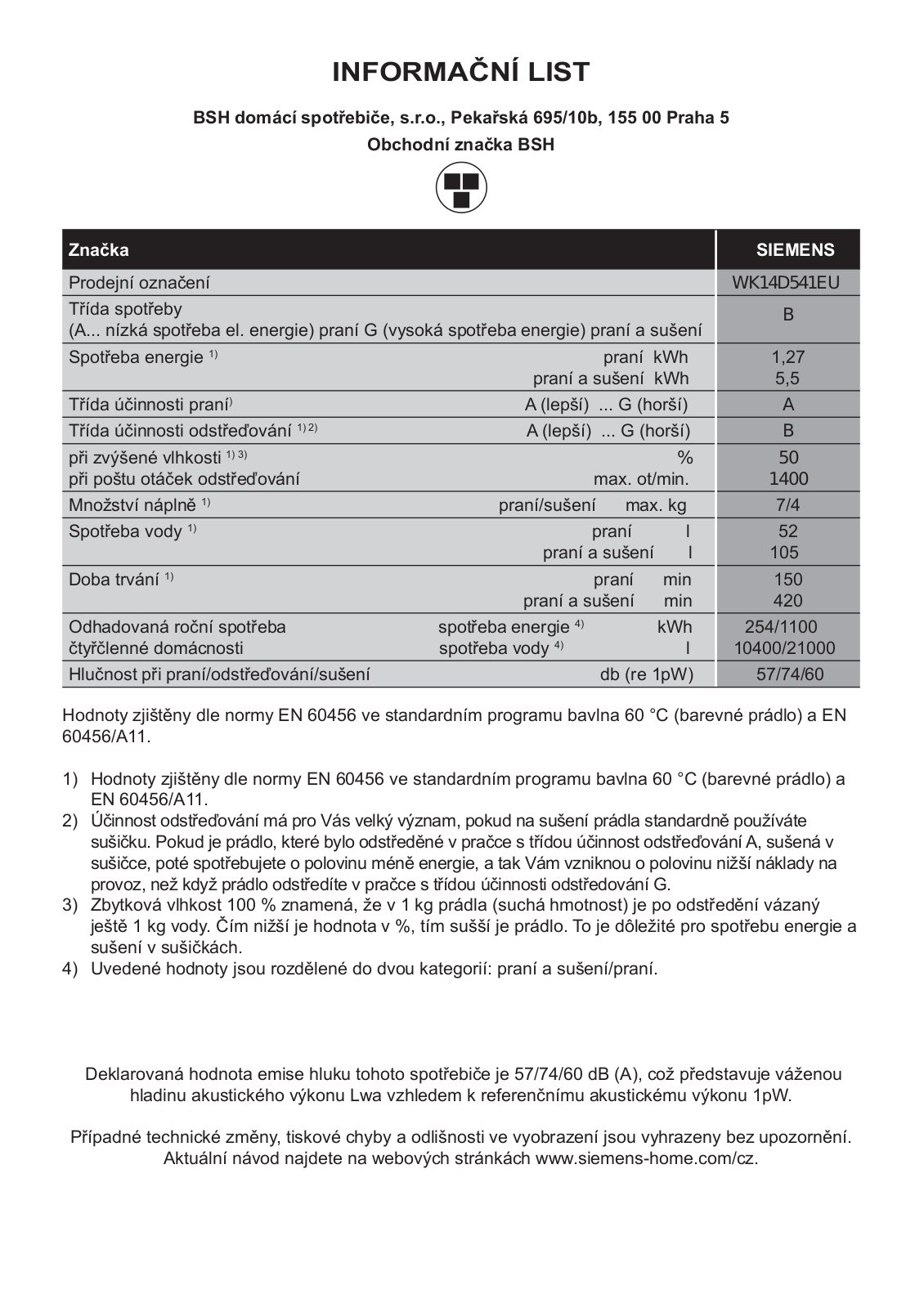 Siemens WK14D541EU User Manual