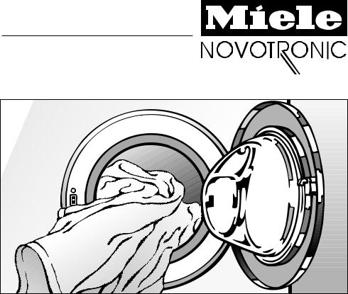 Miele W 341 60Hz Operating instructions