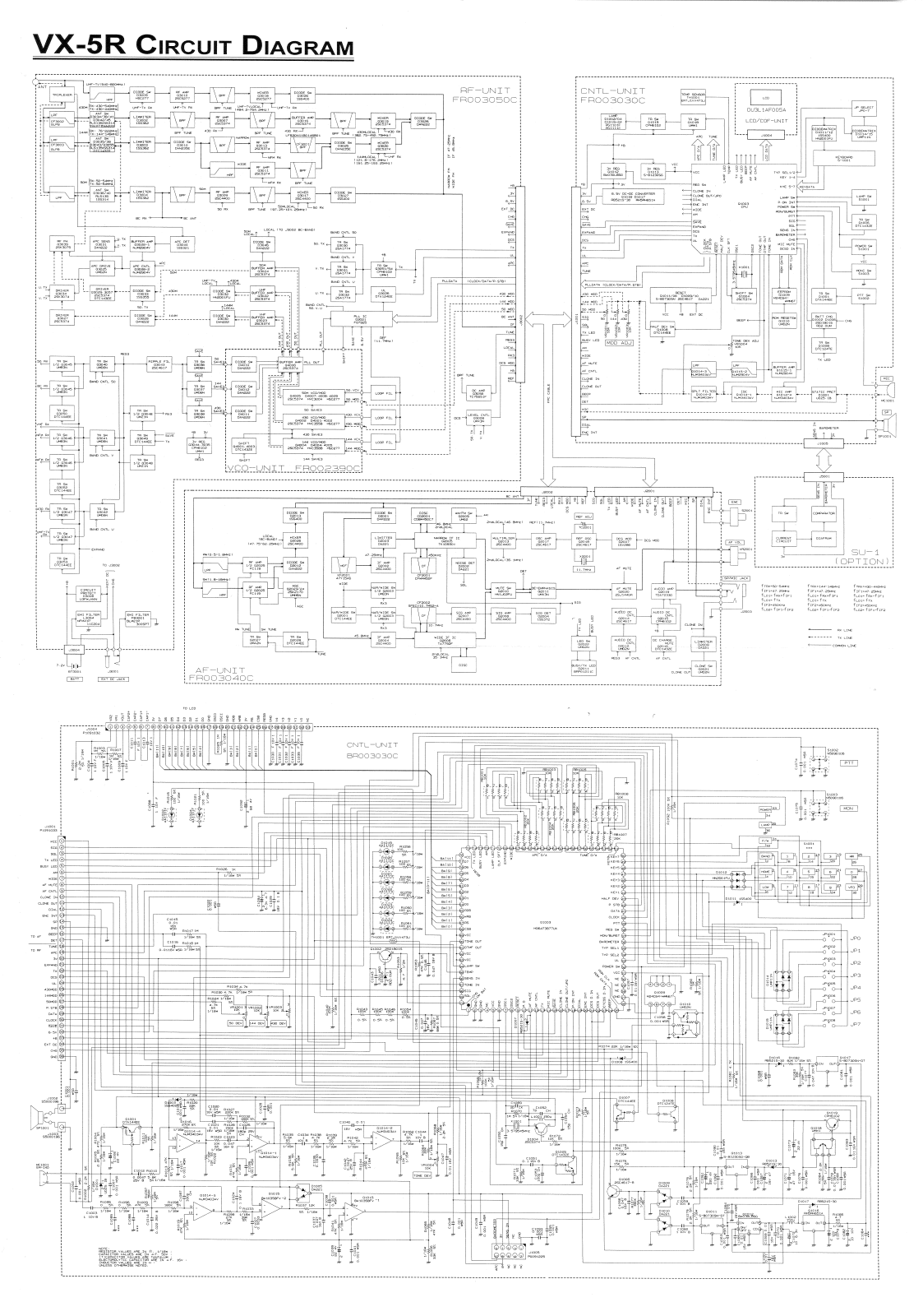 Yaesu VX5 Service Manual