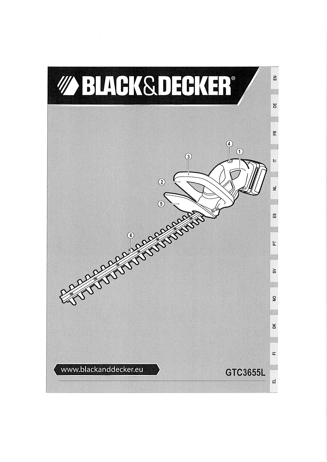 Black & decker GTC3655L User Manual