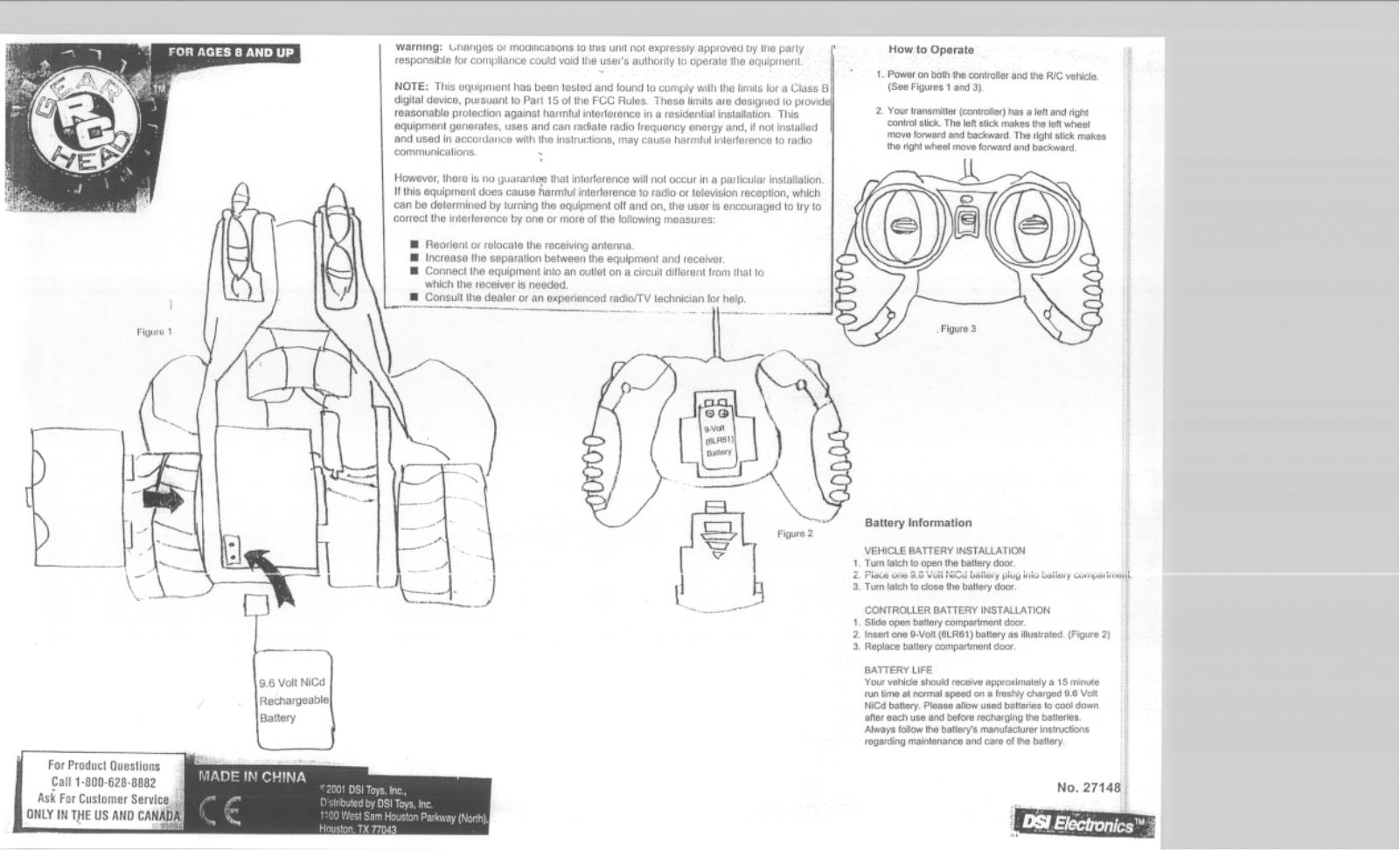 DSI 27148 49TX User Manual