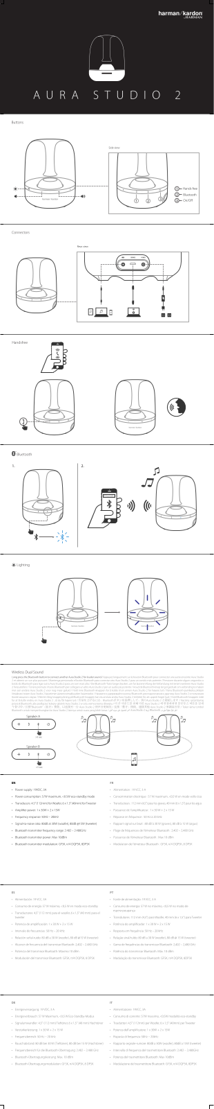 Harman kardon Aura Studio 2 User Manual