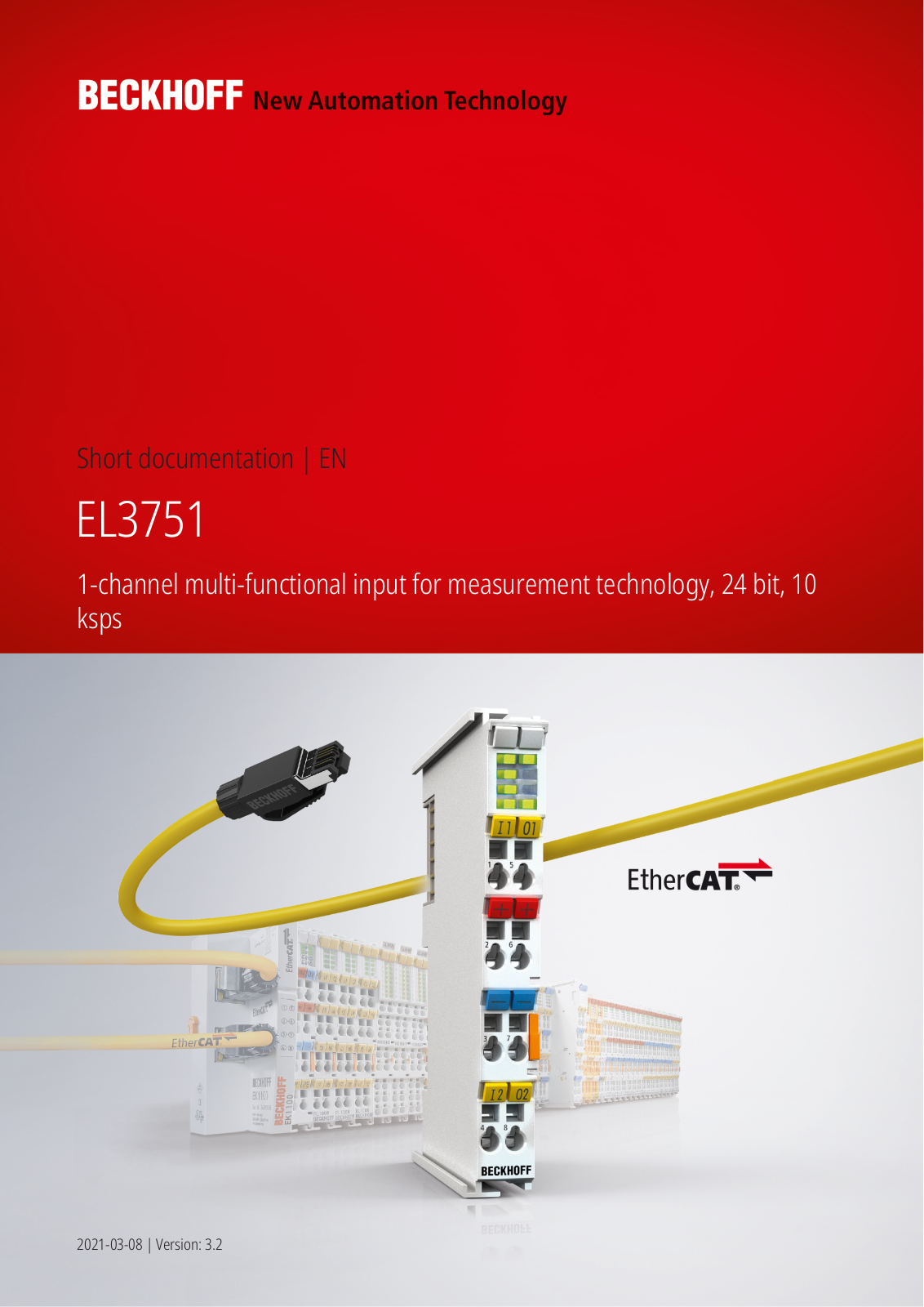 Beckhoff EL3751 Users manual