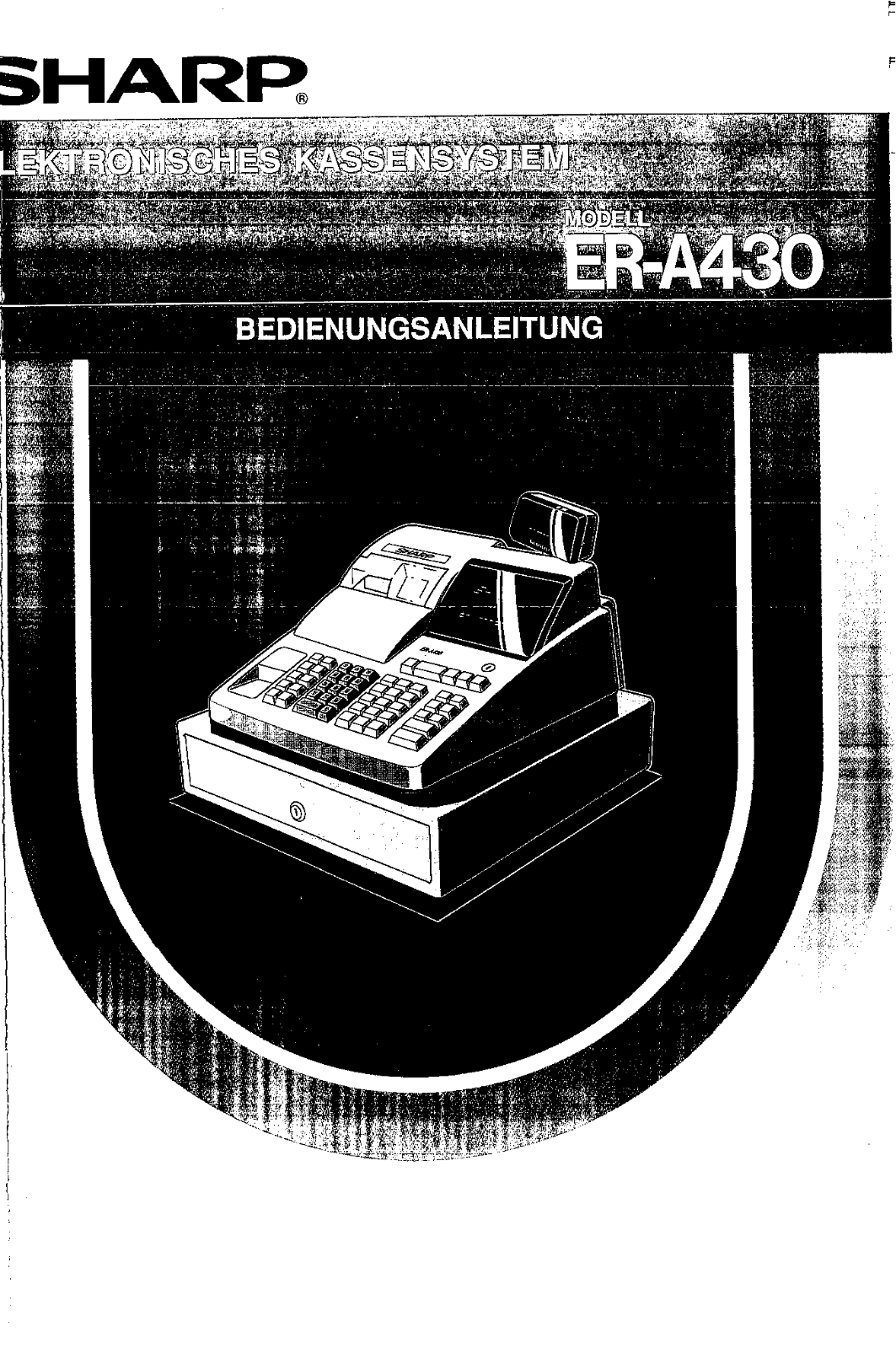 Sharp ER-A430 Operation Manual