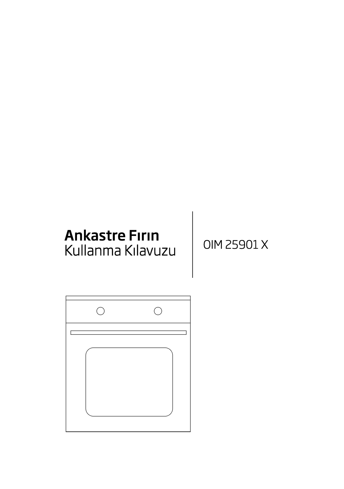 Beko OIM25901X User manual