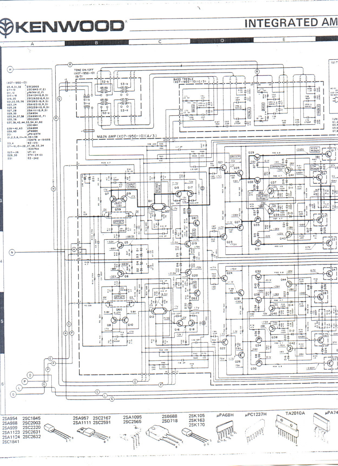 Kenwood KA-9-XG Schematic