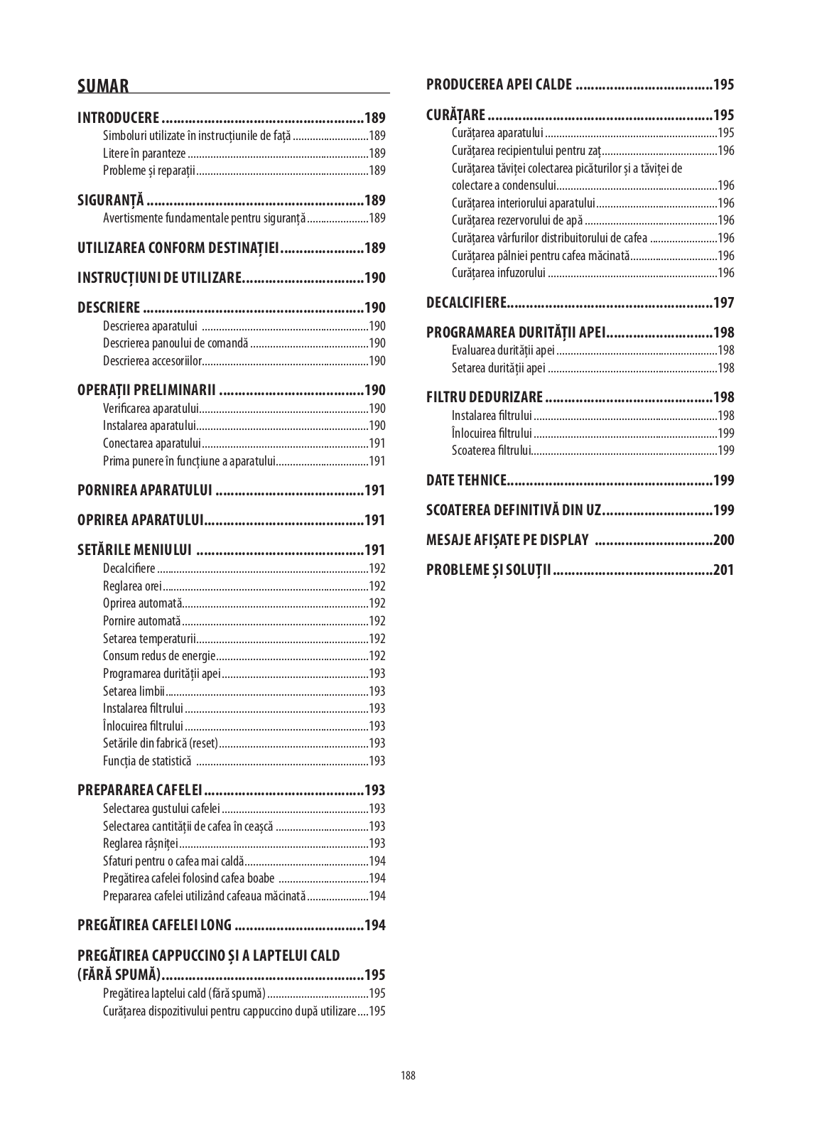 Delonghi ECAM22320SB Instruction manuals