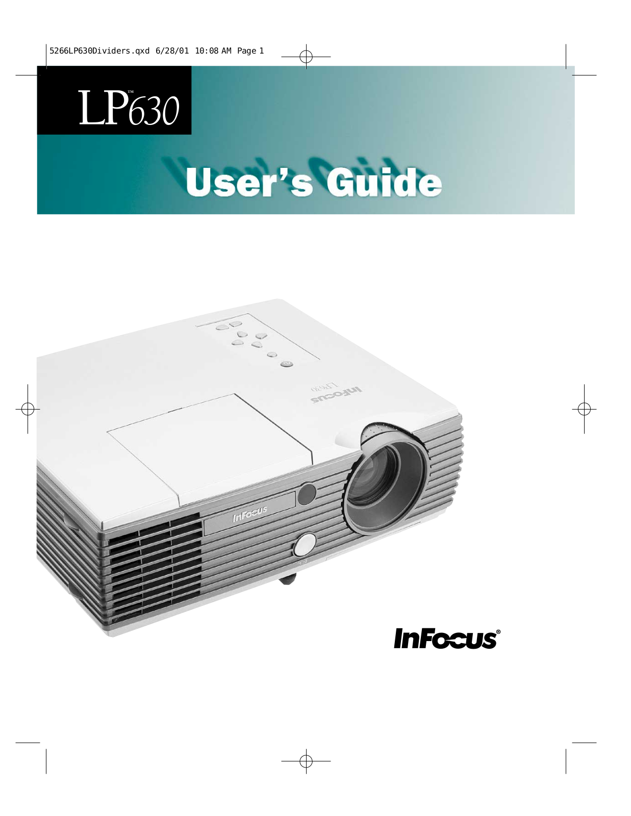 INFOCUS LP630 User Manual