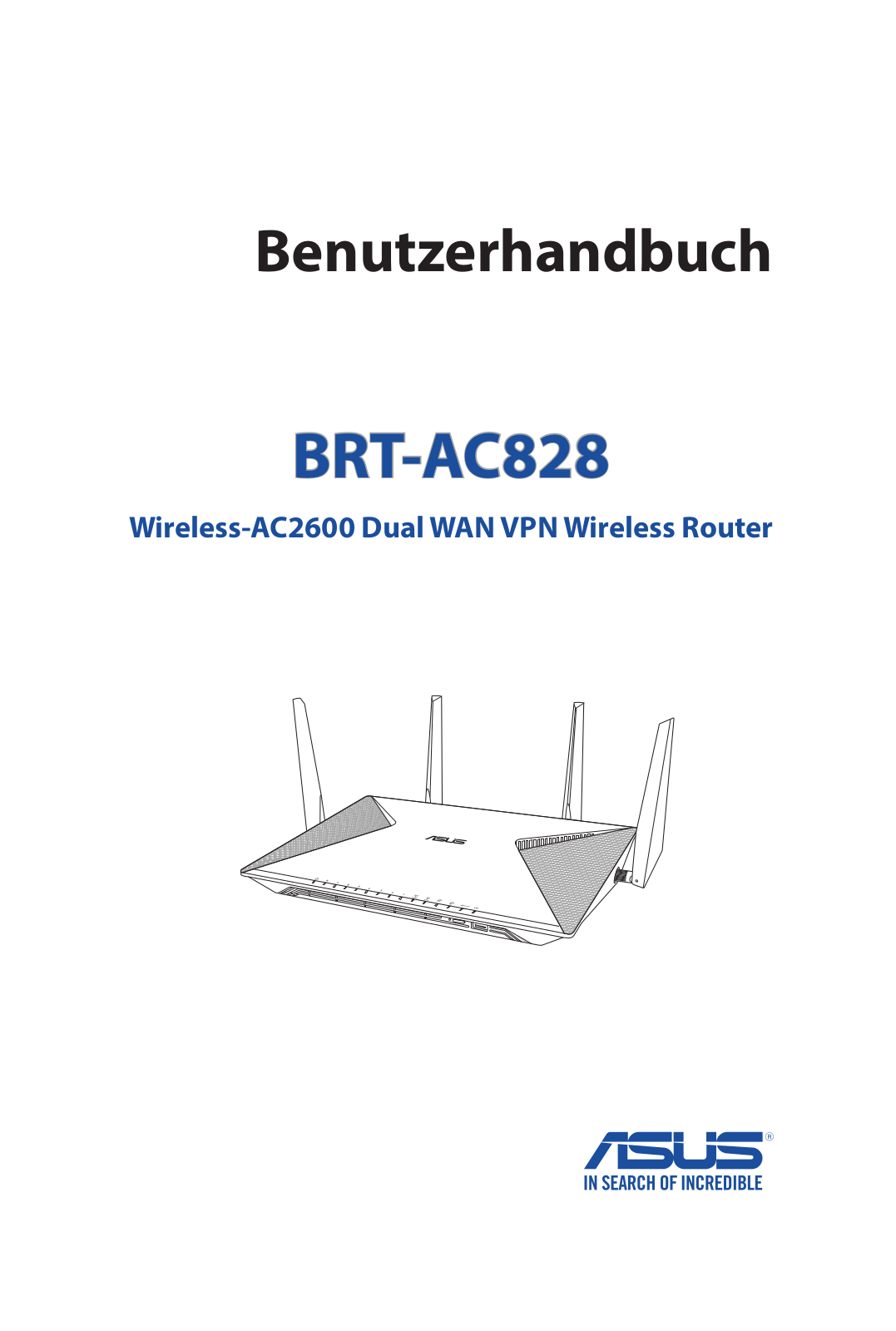 ASUS BRT-AC828 operation manual