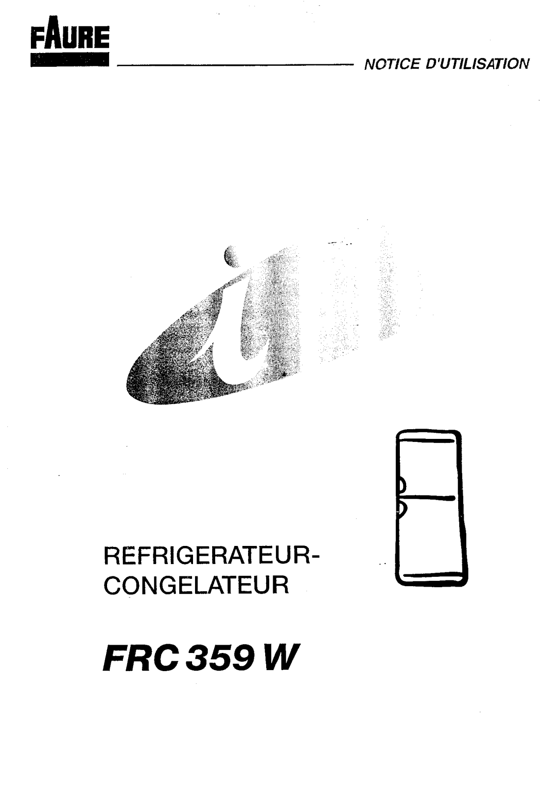 Faure FRC359W User Manual