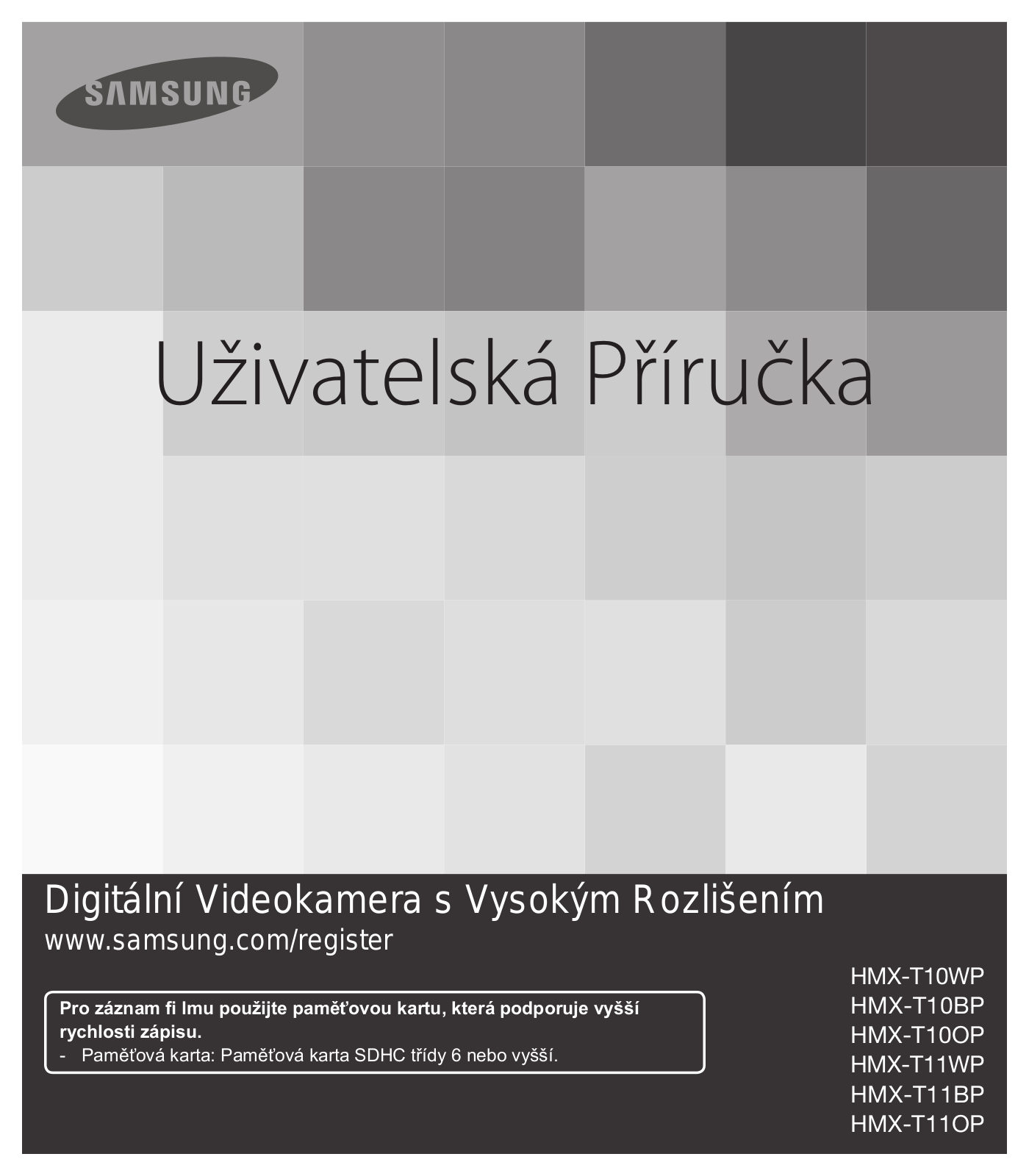 Samsung HMX-T10WP User Manual