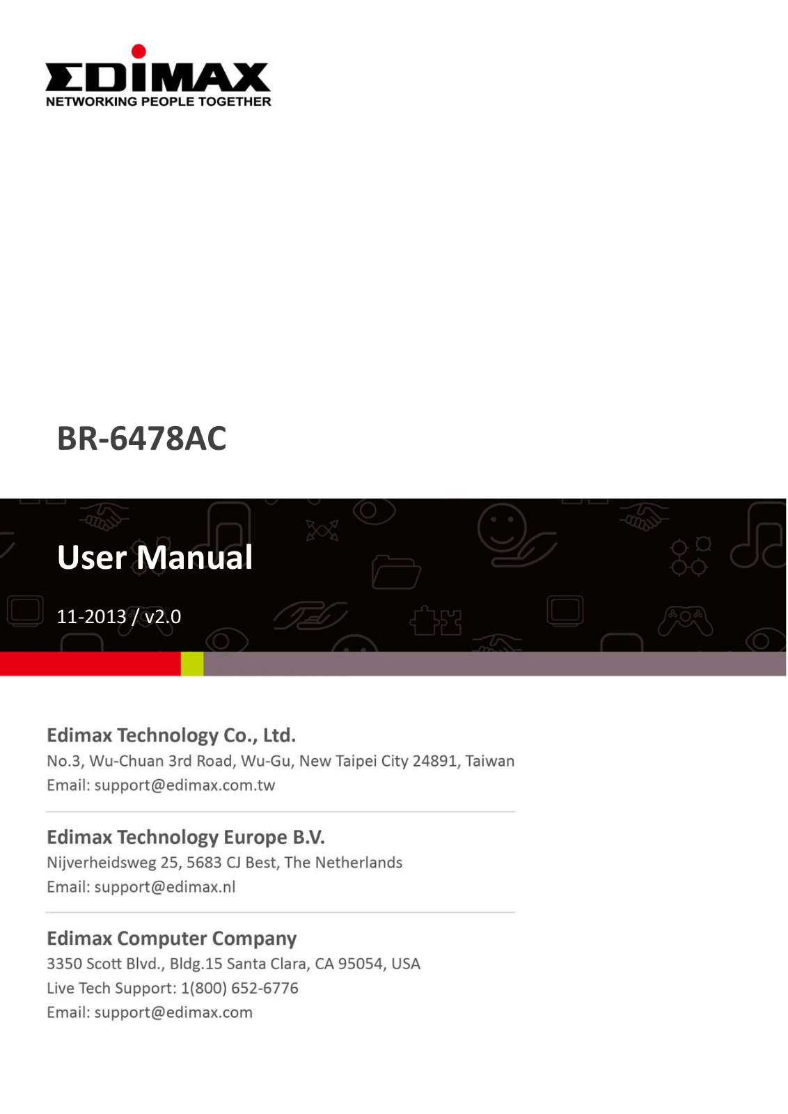 EDIMAX Technology BR-6478AC User Manual