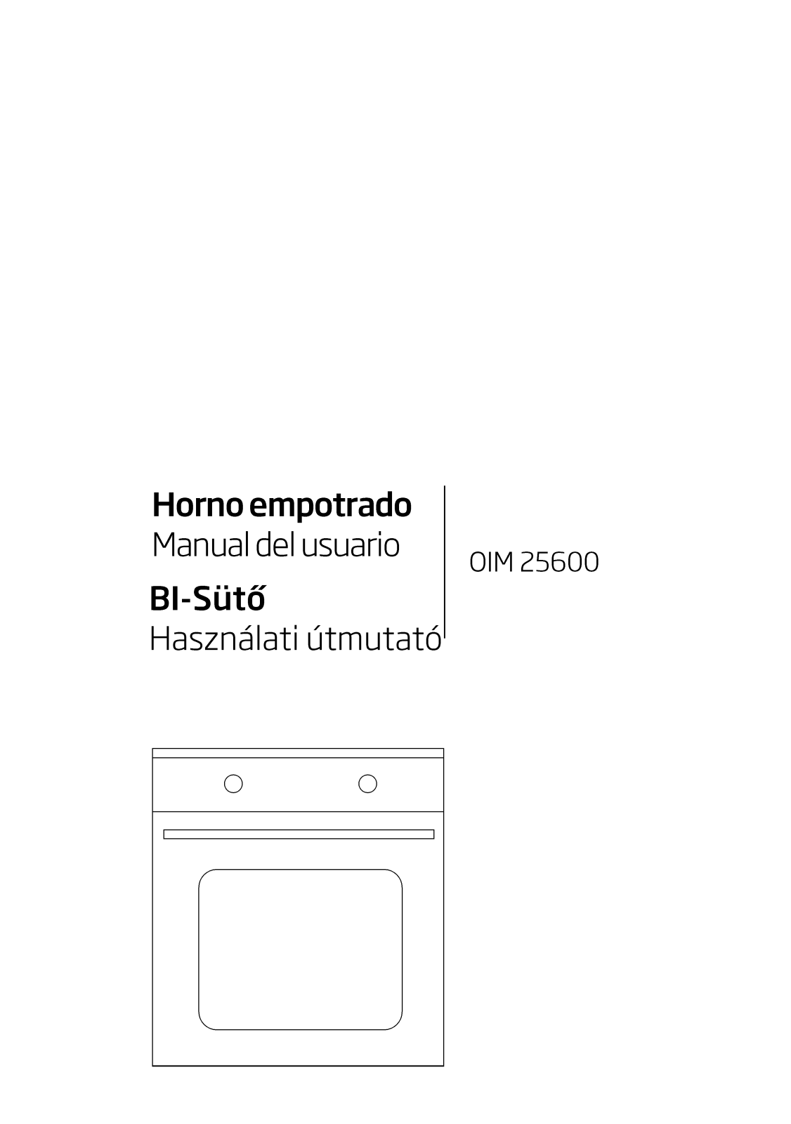 Beko OIM25600 User manual