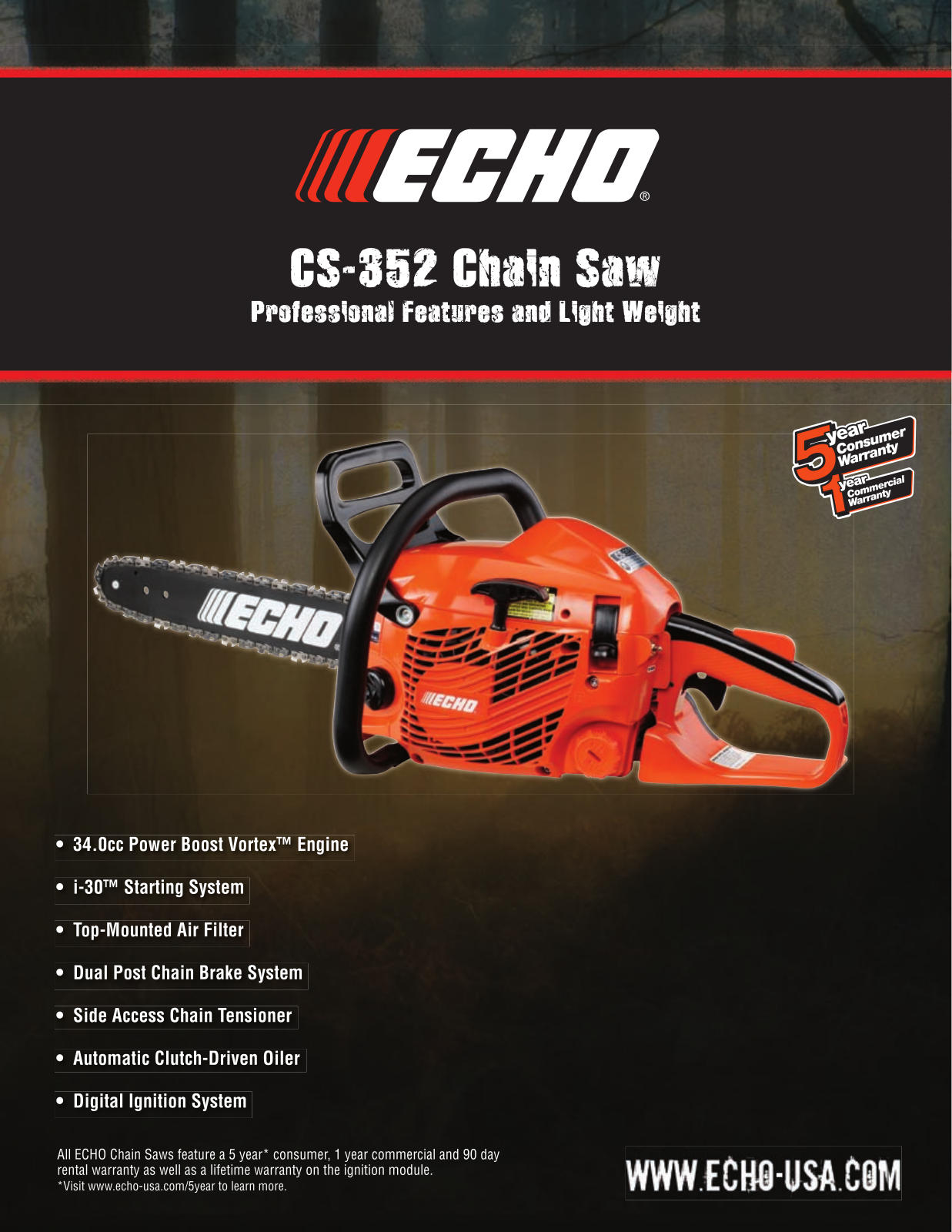 Echo CS-356 User Manual