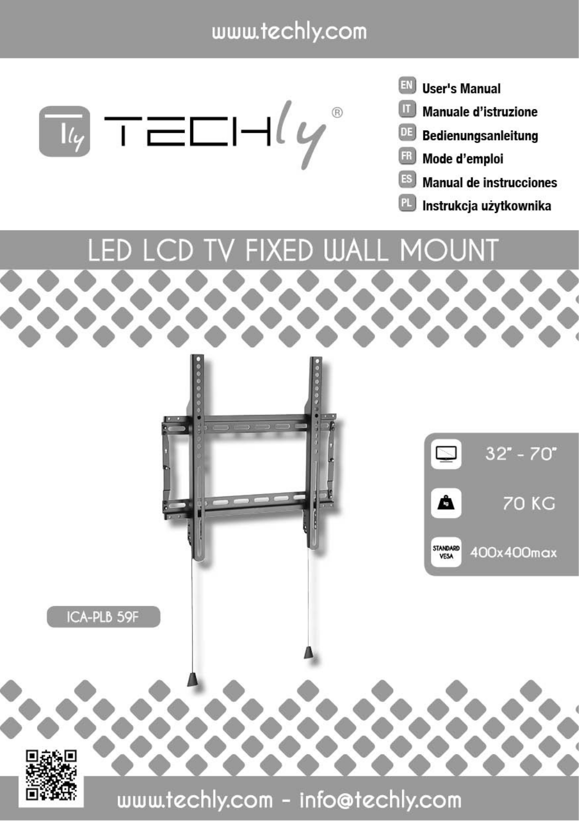 Techly ICA-PLB 59F User Manual