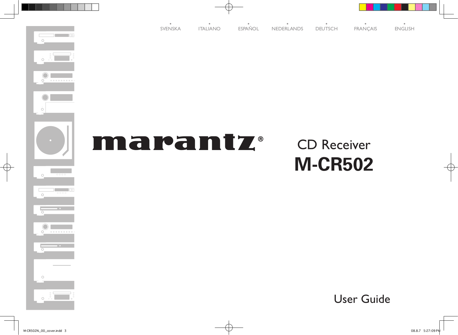 Marantz M-CR502 User Manual