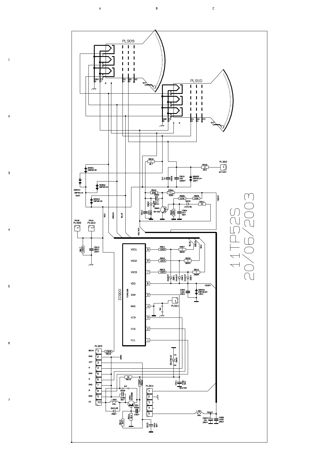 Vestel 11TP52S schematic