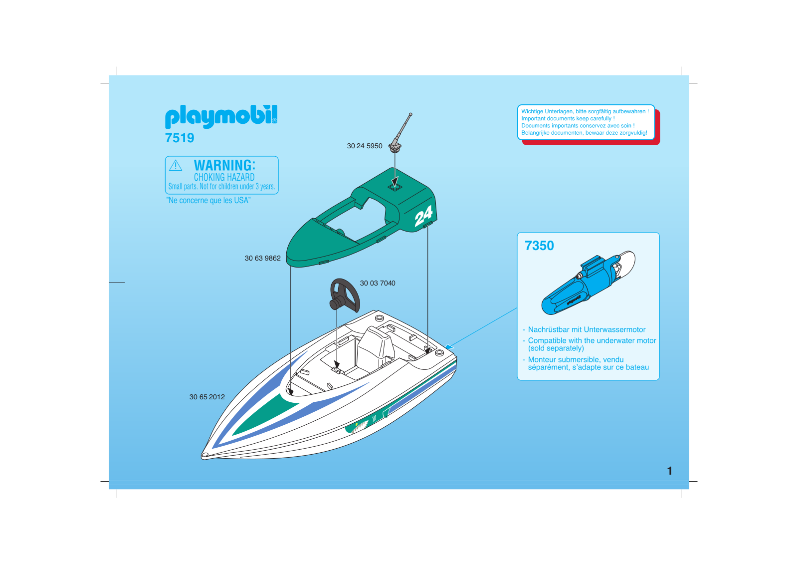 Playmobil 7519 Instructions