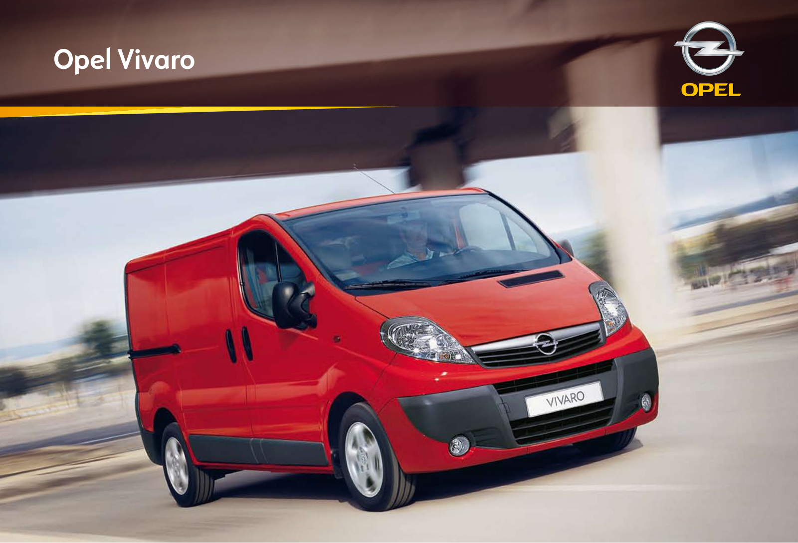 Opel VIVARO BROCHURE