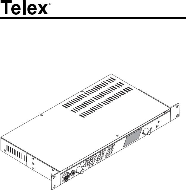 Telex MS2002 User Manual